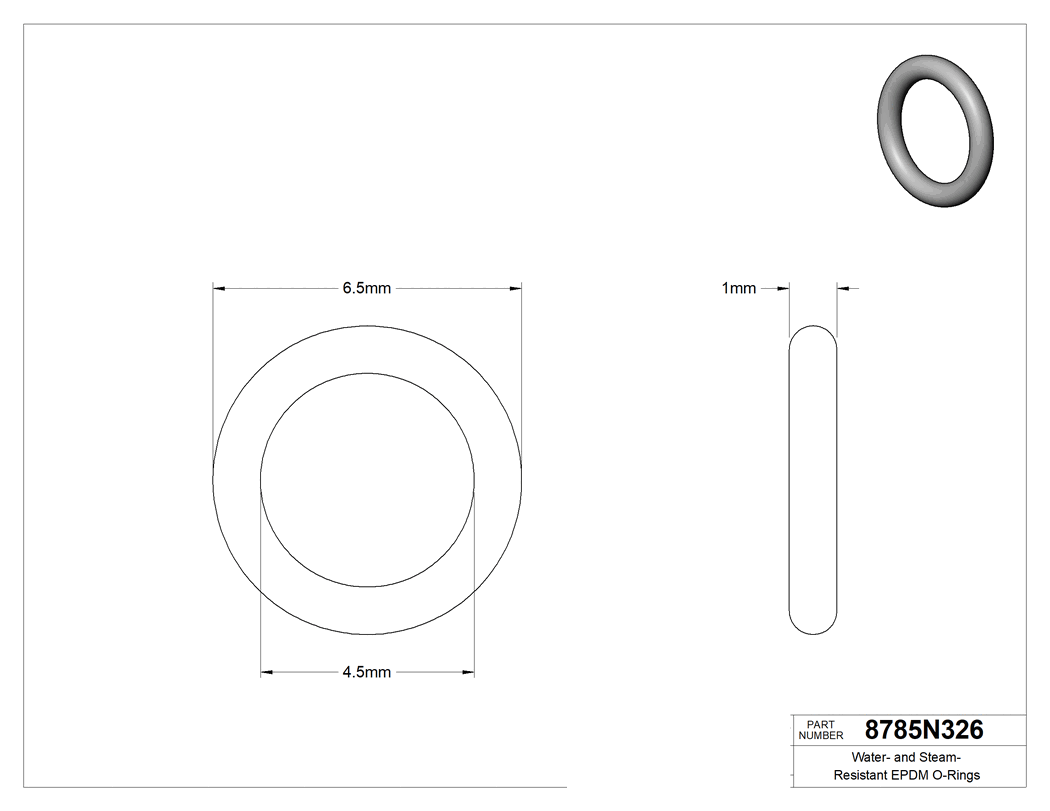 Technical drawing - 8785N326